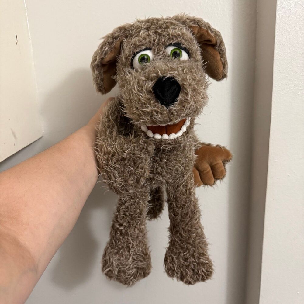 Living Puppets Lexi the Dog Plush Puppet